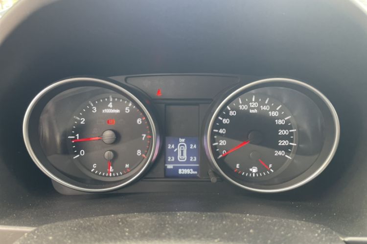 Used Haval H6 2016 Upgraded Model 1.5T Manual Two-Wheel Drive Elite Version Odometer Close Up