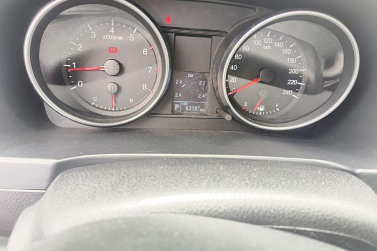 Used Haval H6 2016 Upgraded Model 1.5T Automatic Two-Wheel Drive Elite Version Odometer Close Up