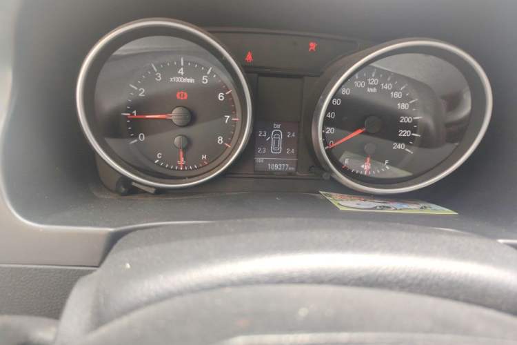 Used Haval H6 2016 Upgraded Model 1.5T Manual Two-Wheel Drive Elite Version Odometer Close Up