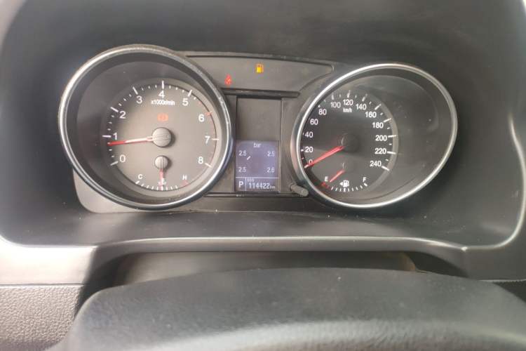 Used Haval H6 2016 Upgraded Model 1.5T Automatic Two-Wheel Drive Elite Version Odometer Close Up