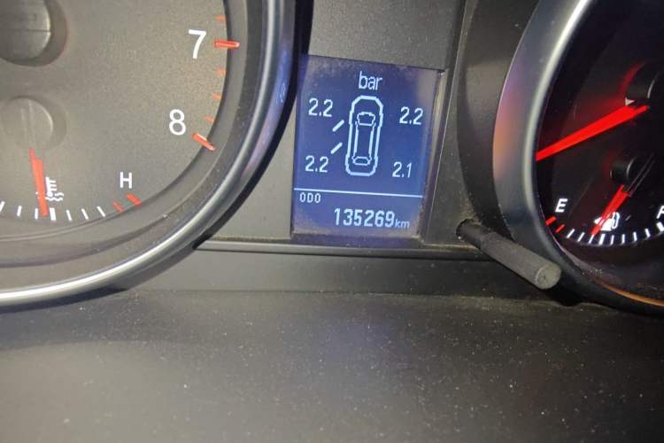 Used Haval H6 2016 Upgraded Model 1.5T Manual Two-Wheel Drive Elite Version Odometer Close Up