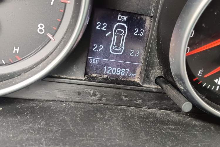 Used Haval H6 2016 Upgraded Model 1.5T Manual Two-Wheel Drive Elite Version Odometer Close Up