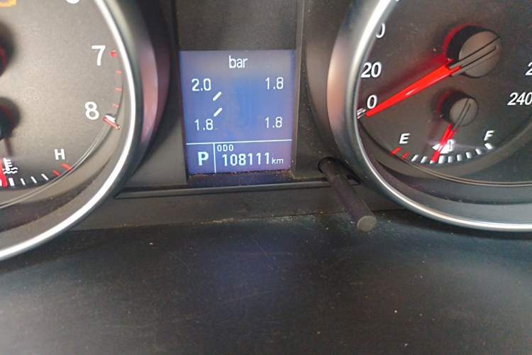 Used Haval H6 2016 Upgraded Model 1.5T Automatic Two-Wheel Drive Elite Version Odometer Close Up