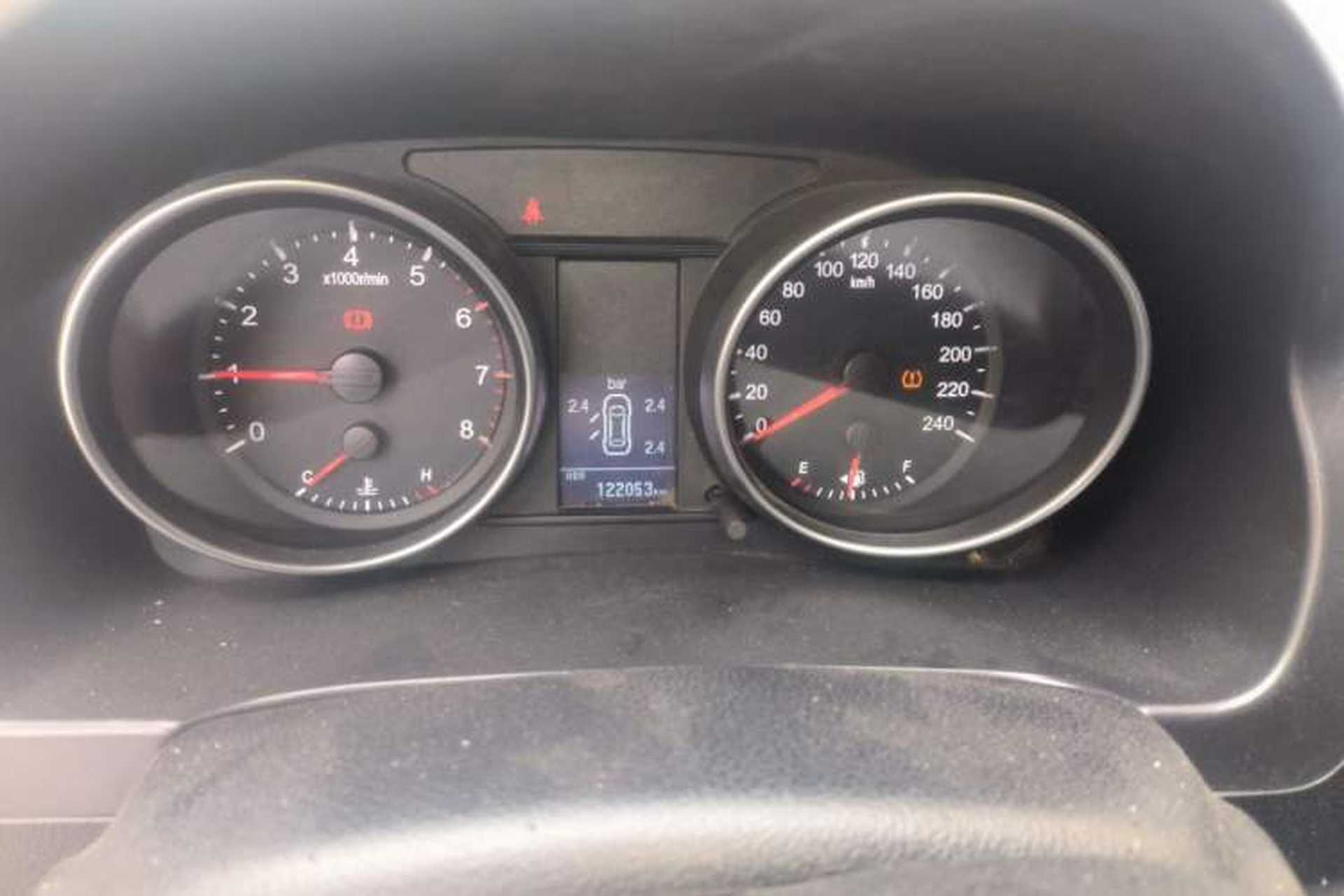 Used Haval H6 2016 Upgraded Model 1.5T Manual Two-Wheel Drive Elite Version Odometer Close Up