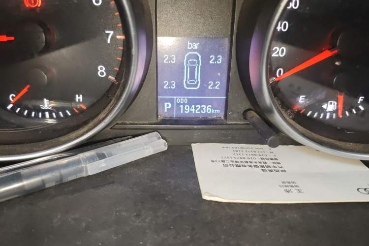Used Haval H6 2016 Upgraded Model 1.5T Automatic Two-Wheel Drive Elite Version Odometer Close Up