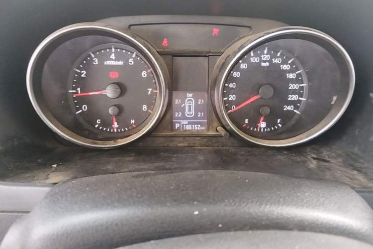 Used Haval H6 2016 Upgraded Model 1.5T Automatic Two-Wheel Drive Elite Version Odometer Close Up