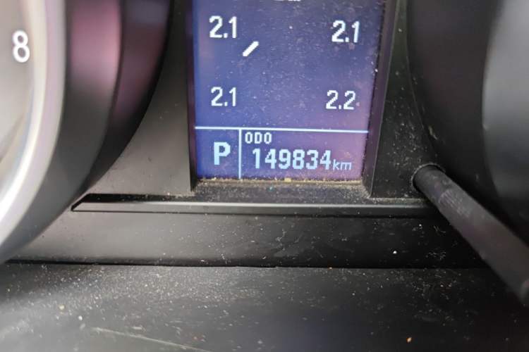 Used Haval H6 2016 Upgraded Model 1.5T Automatic Two-Wheel Drive Prestige Version Odometer Close Up