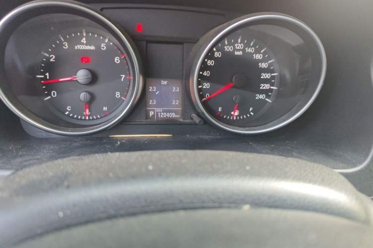 Used Haval H6 2016 Upgraded Model 1.5T Automatic Two-Wheel Drive Elite Version Odometer Close Up