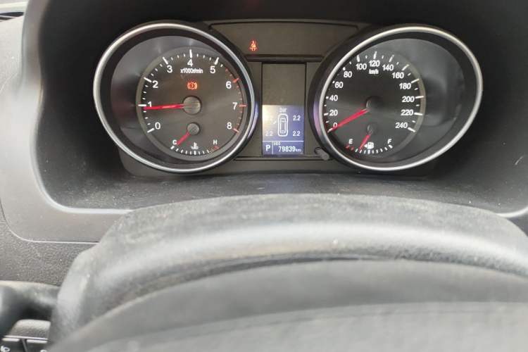 Used Haval H6 2016 Upgraded Model 1.5T Automatic Two-Wheel Drive Elite Version Odometer Close Up
