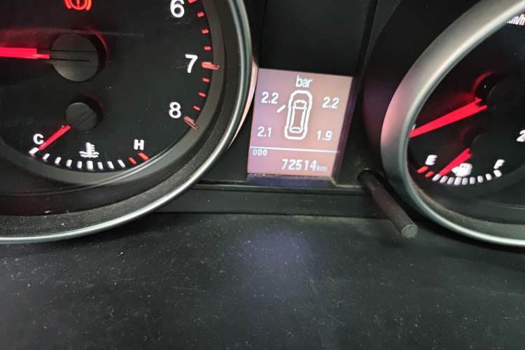 Used Haval H6 2016 Upgraded Model 1.5T Manual Two-Wheel Drive Elite Version Odometer Close Up
