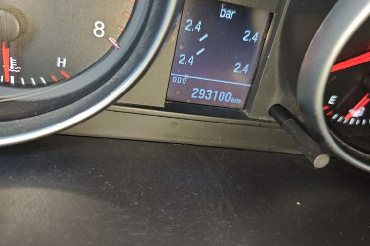 Used Haval H6 2016 Upgraded Model 1.5T Manual Two-Wheel Drive Elite Version Odometer Close Up