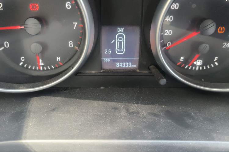 Used Haval H6 2016 Upgraded Model 1.5T Manual Two-Wheel Drive Elite Version Odometer Close Up