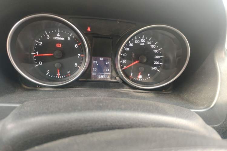 Used Haval H6 2016 Upgraded Model 1.5T Manual Two-Wheel Drive Urban Version Odometer Close Up