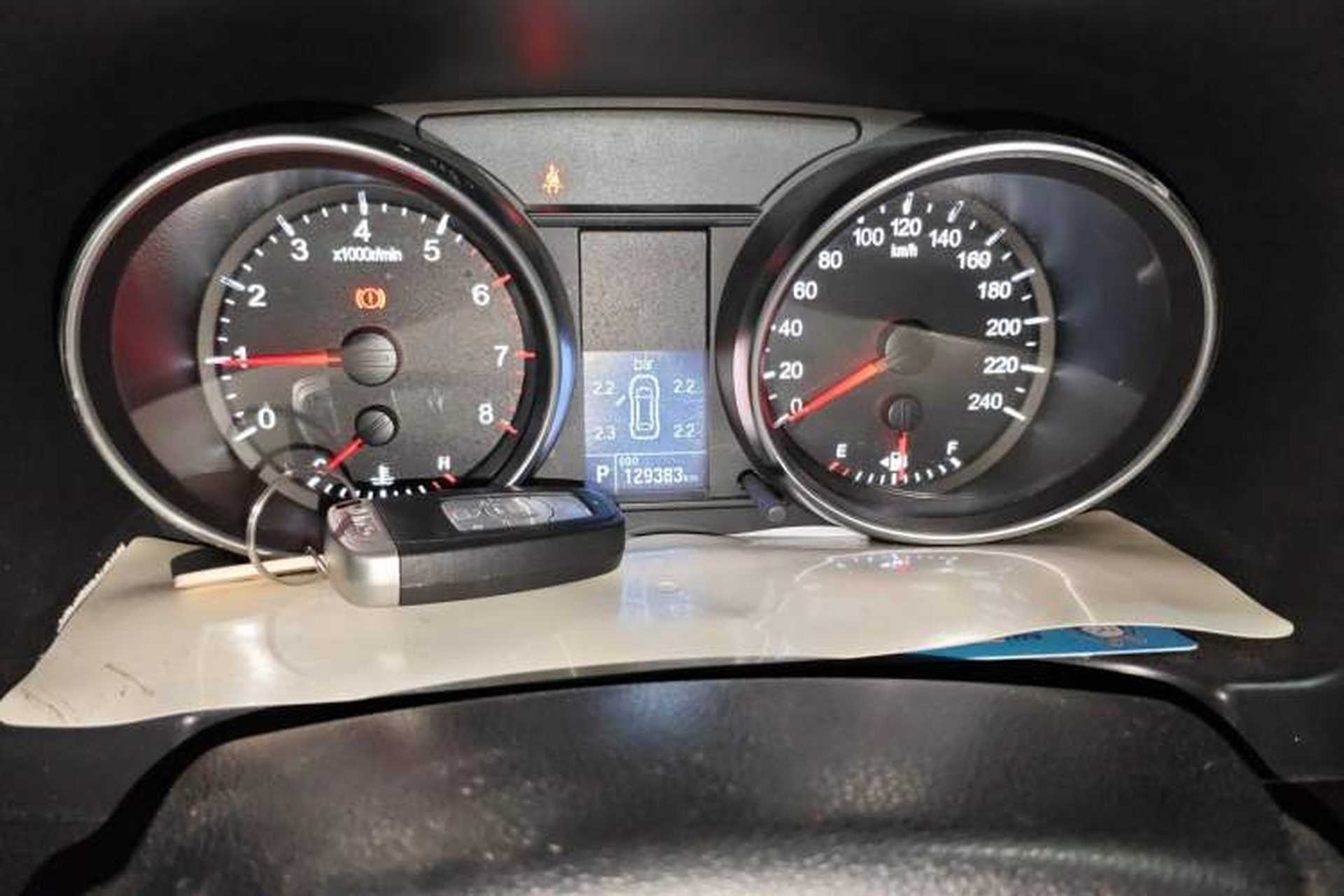 Used Haval H6 2016 Upgraded Model 1.5T Automatic Two-Wheel Drive Elite Version Odometer Close Up