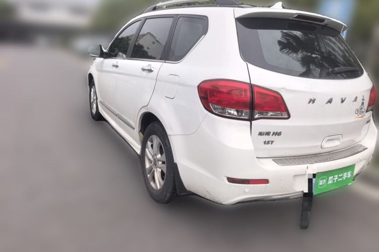 Used Haval H6 2016 Upgraded Model 1.5T Automatic Two-Wheel Drive Elite Version Rear Left 45 Deg