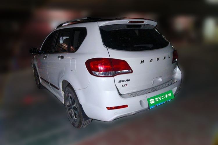 Used Haval H6 2016 Upgraded Model 1.5T Automatic Two-Wheel Drive Elite Version Rear Left 45 Deg