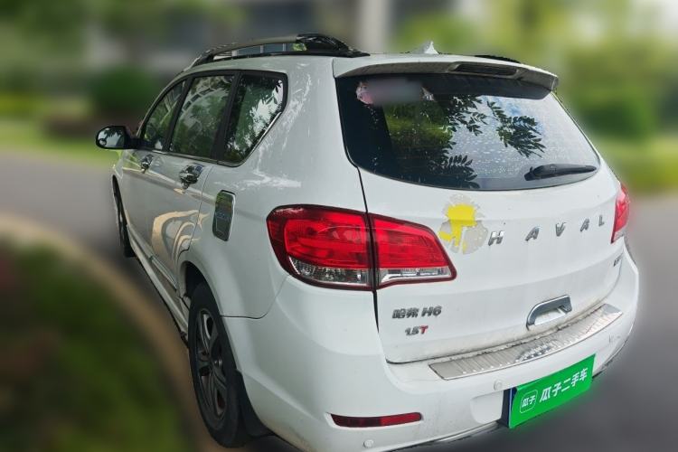 Used Haval H6 2016 Upgraded Model 1.5T Automatic Two-Wheel Drive Elite Version Rear Left 45 Deg