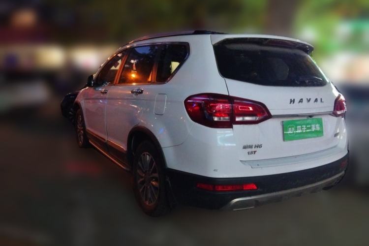 Used Haval H6 2016 Upgraded Model 1.5T Automatic Two-Wheel Drive Elite Version Rear Left 45 Deg