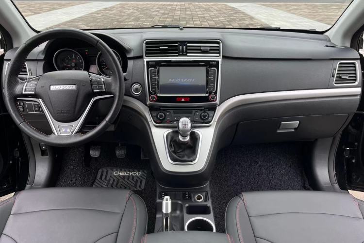 Used Haval H6 2017 Blue Label Sport Edition 1.5T Manual Two-Wheel Drive Elite Model Audio And AC Panel