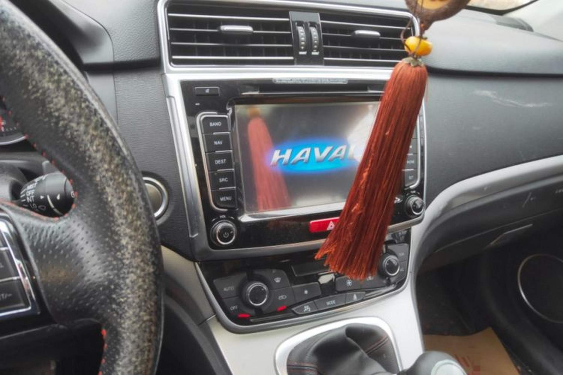 Used Haval H6 2017 Blue Label Sport Edition 1.5T Manual Two-Wheel Drive Elite Model Audio And AC Panel