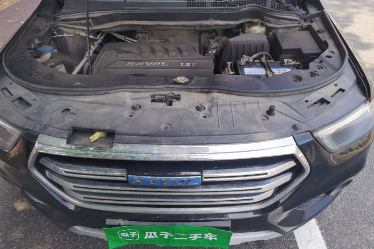 Used Haval H6 2017 Blue Label Sport Edition 1.5T Automatic Two-Wheel Drive Luxury Model Engine Bay