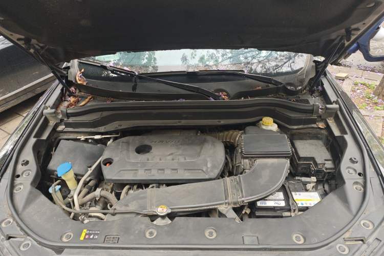 Used Haval H6 2017 Red Label 2.0T Automatic Two-Wheel Drive ZhiShang Model Engine Bay