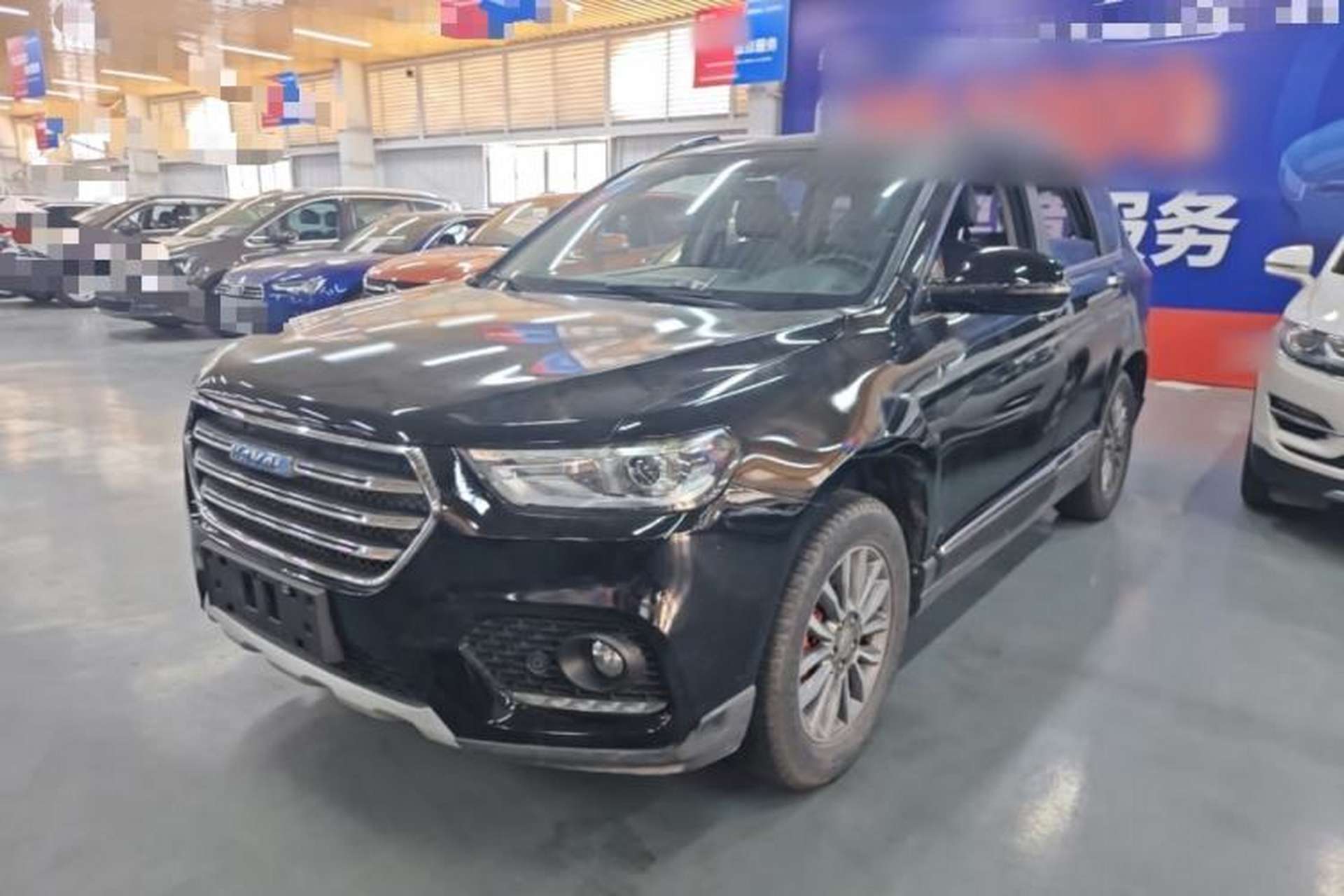 Used Haval H6 2017 Blue Label Sport Edition 1.5T Automatic Two-Wheel Drive Luxury Model Front Left 45 Deg