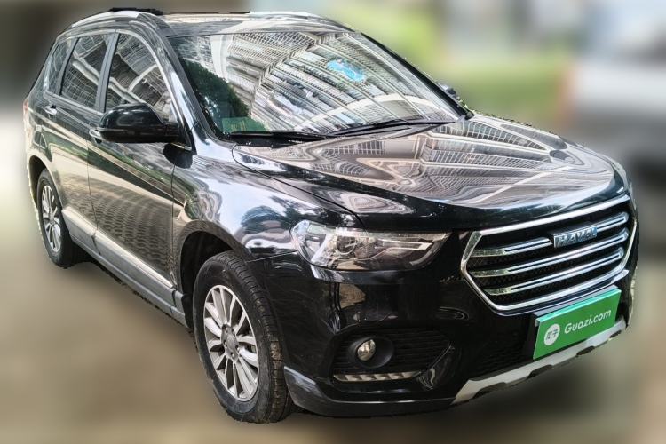 Used Haval H6 2017 Blue Label Sport Edition 1.5T Automatic Two-Wheel Drive Luxury Model Front Right 45 Deg