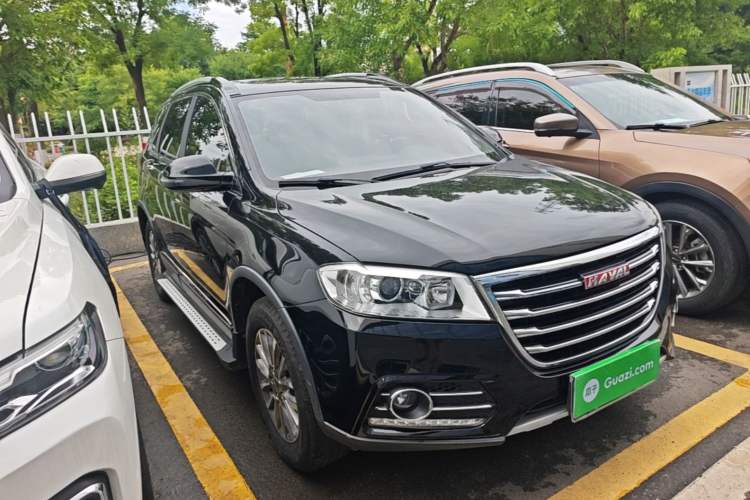 Used Haval H6 2017 Red-Label Sport Edition 1.5T Automatic Two-Wheel Drive Luxury Model Front Right 45 Deg