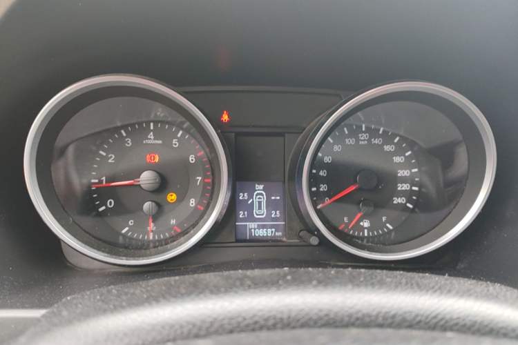 Used Haval H6 2017 Blue Label Sport Edition 1.5T Manual 4x4 Elite Model Instrument Cluster