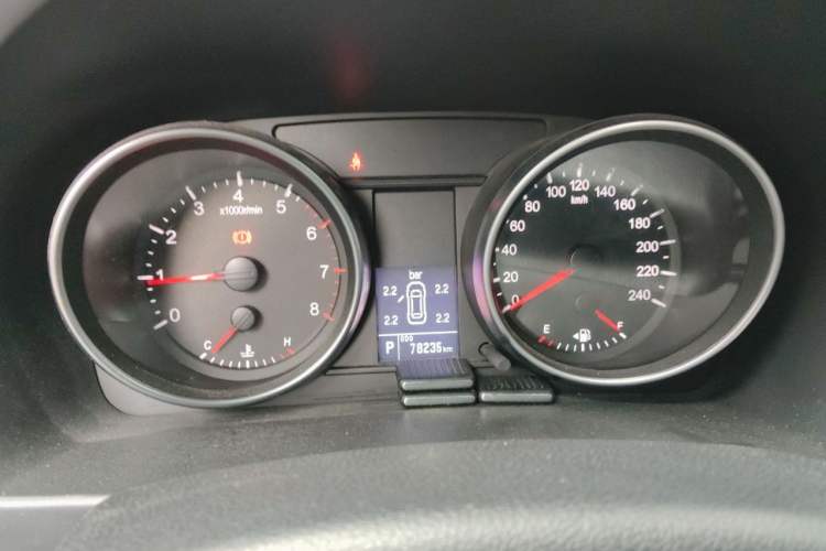 Used Haval H6 2017 Classic Edition 1.5T Automatic Two-Wheel Drive Elite Model Instrument Cluster