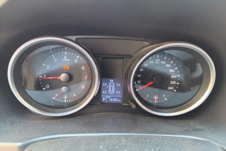 Used Haval H6 2017 Blue Label Sport Edition 1.5T Automatic Two-Wheel Drive Luxury Model Instrument Cluster