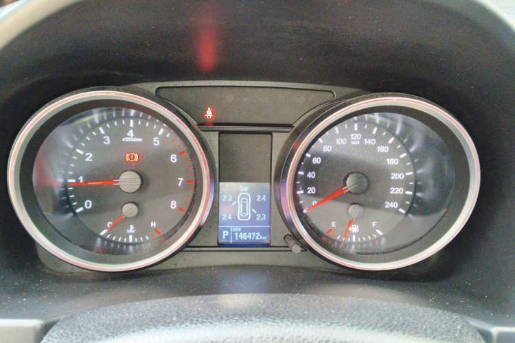 Used Haval H6 2017 Blue Label Sport Edition 1.5T Automatic Two-Wheel Drive Luxury Model Instrument Cluster