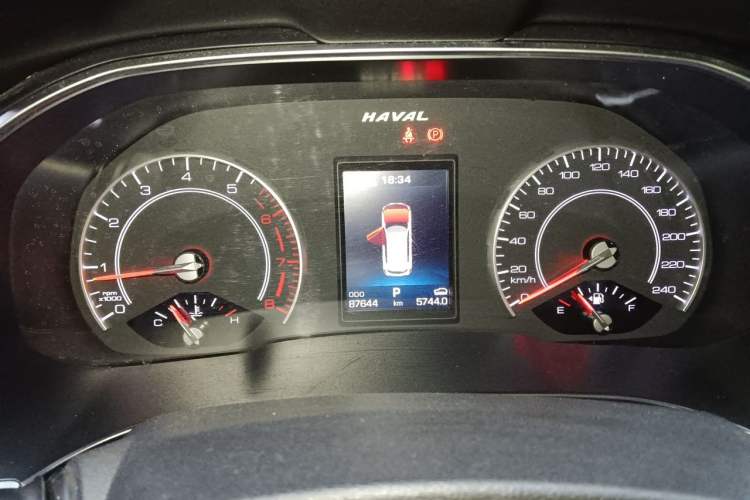 Used Haval H6 2017 Blue Label 1.5T Automatic Two-Wheel Drive ZhiShang Model Instrument Cluster