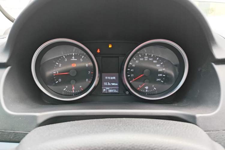 Used Haval H6 2017 Blue Label Sport Edition 1.5T Automatic Two-Wheel Drive Luxury Model Instrument Cluster