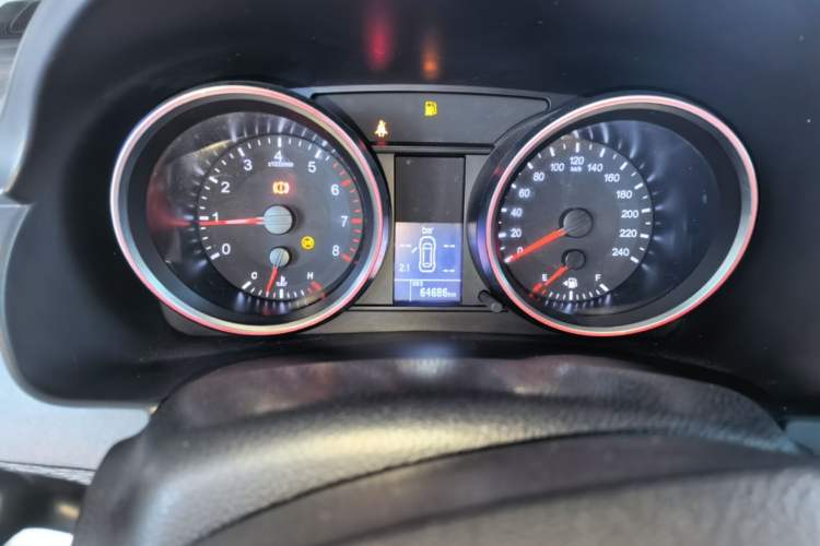 Used Haval H6 2017 Blue Label Sport Edition 1.5T Manual Two-Wheel Drive Elite Model Instrument Cluster