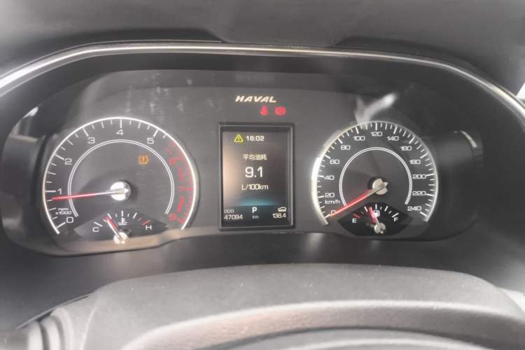 Used Haval H6 2017 Red Label 2.0T Automatic Two-Wheel Drive ZhiShang Model Instrument Cluster