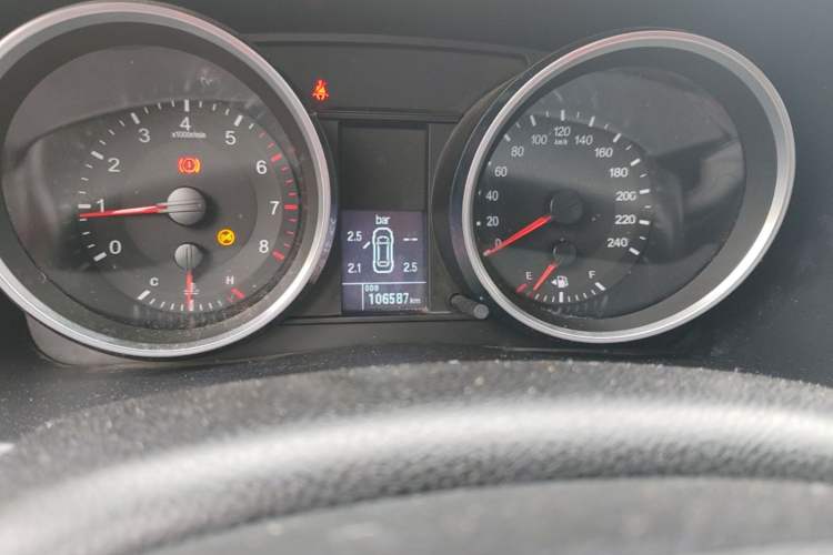 Used Haval H6 2017 Blue Label Sport Edition 1.5T Manual 4x4 Elite Model Odometer Close Up