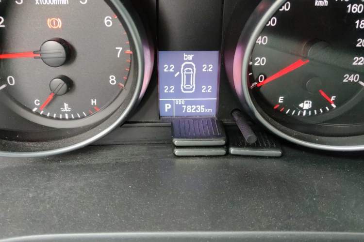 Used Haval H6 2017 Classic Edition 1.5T Automatic Two-Wheel Drive Elite Model Odometer Close Up