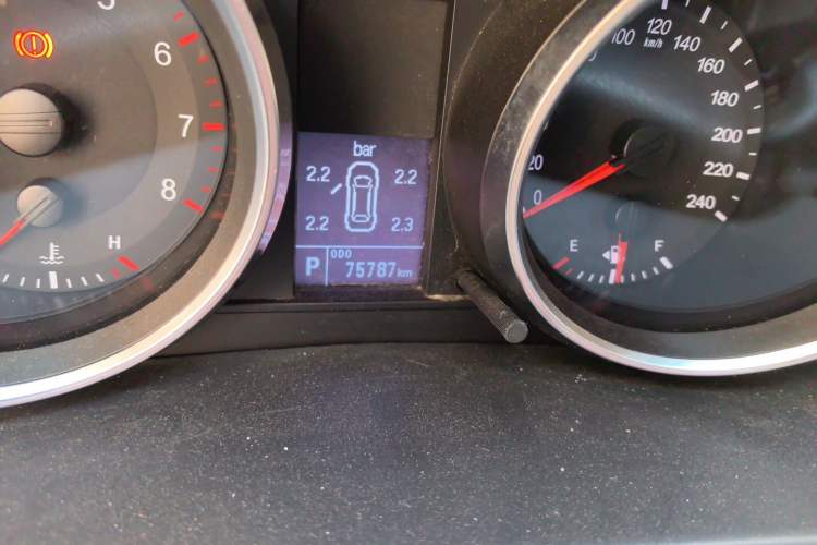 Used Haval H6 2017 Blue Label Sport Edition 1.5T Automatic Two-Wheel Drive Luxury Model Odometer Close Up