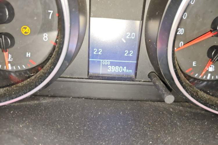 Used Haval H6 2017 Red-Label Sport Edition 1.5T Manual Two-Wheel Drive Elite Model Odometer Close Up