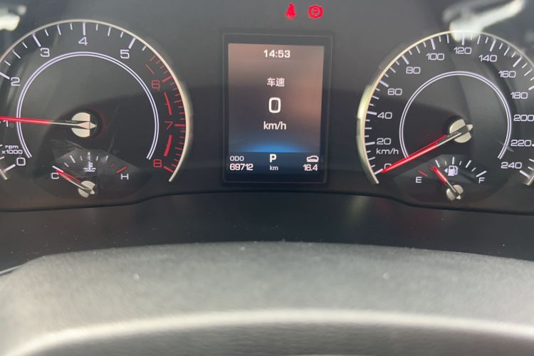 Used Haval H6 2017 Blue Label 2.0T Automatic Two-Wheel Drive Smart Edition Odometer Close Up