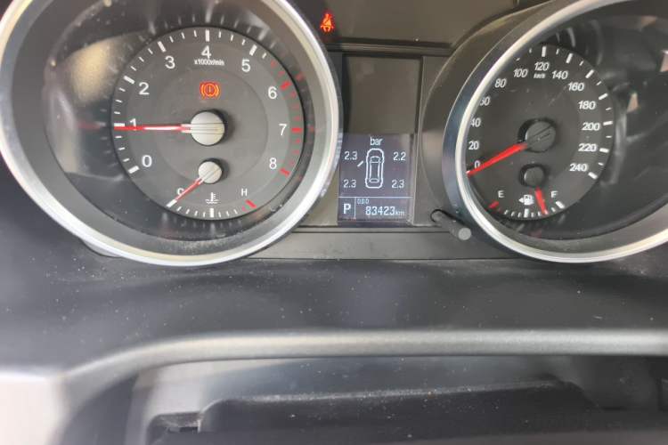 Used Haval H6 2017 Red-Label Sport Edition 1.5T Automatic Two-Wheel Drive Luxury Model Odometer Close Up