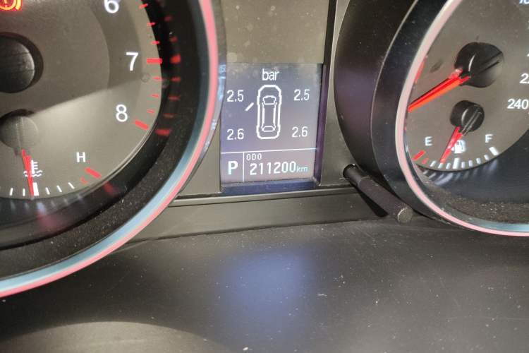 Used Haval H6 2017 Red-Label Sport Edition 1.5T Automatic Two-Wheel Drive Luxury Model Odometer Close Up