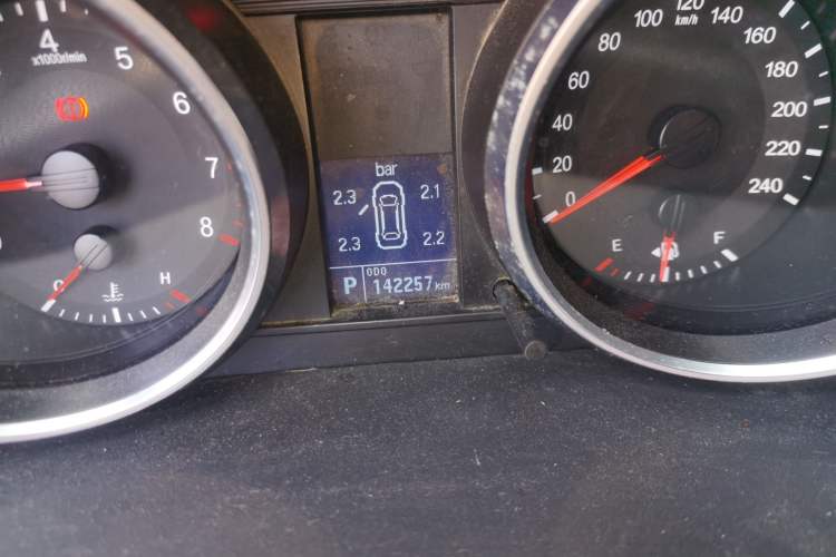 Used Haval H6 2017 Blue Label Sport Edition 1.5T Automatic Two-Wheel Drive Luxury Model Odometer Close Up