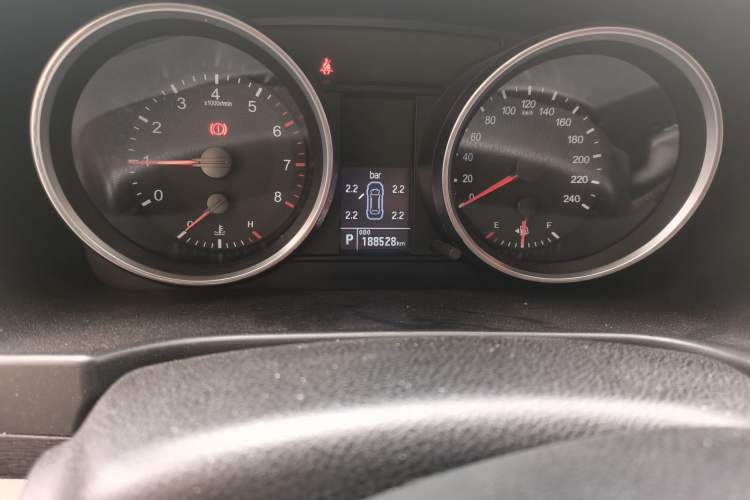 Used Haval H6 2017 Red-Label Sport Edition 1.5T Automatic Two-Wheel Drive Luxury Model Odometer Close Up