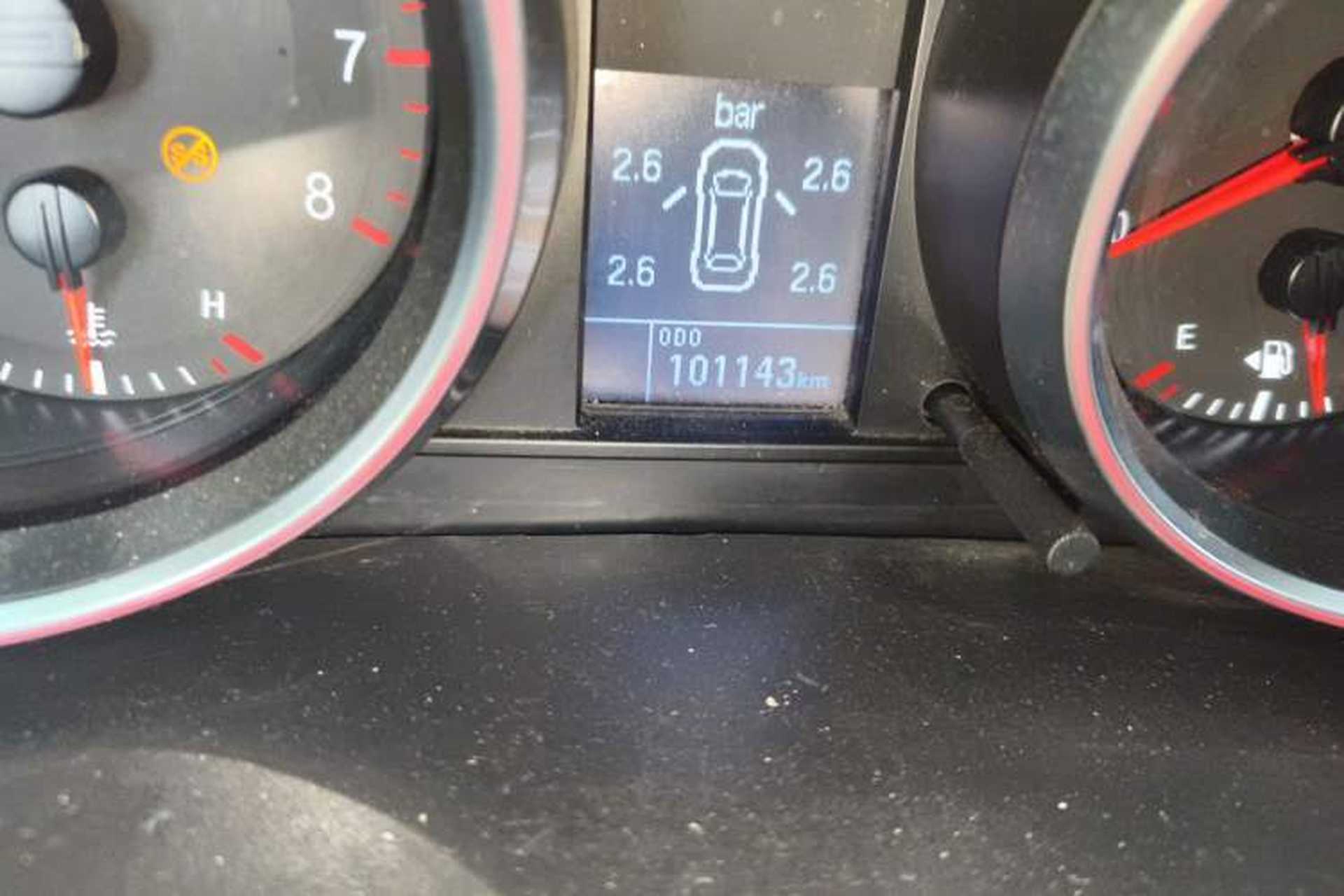 Used Haval H6 2017 Blue Label Sport Edition 1.5T Manual Two-Wheel Drive Elite Model Odometer Close Up