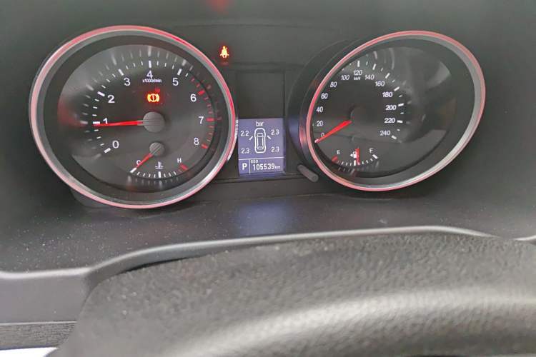 Used Haval H6 2017 Red-Label Sport Edition 1.5T Automatic Two-Wheel Drive Luxury Model Odometer Close Up