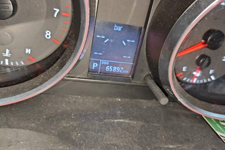 Used Haval H6 2017 Blue Label Sport Edition 1.5T Automatic Two-Wheel Drive Luxury Model Odometer Close Up