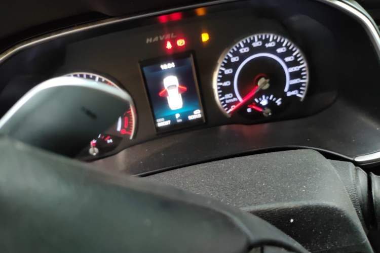 Used Haval H6 2017 Red-Label 1.5T Automatic Two-Wheel Drive Smart Edition Odometer Close Up